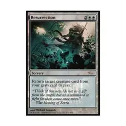 WOTC MtG FNM Promos Resurrection (P) (Foil) EX - Image 1