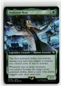 Professor Hojo Extended Art FOIL - Commander FINAL FANTASY MTG NM - Image 1