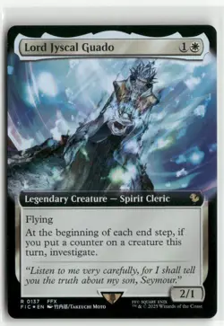 Lord Jyscal Guado Extended Art FOIL - Commander FINAL FANTASY MTG NM - Image 1