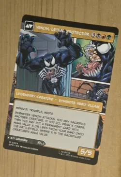MTG - Eddie Brock Venom Lethal Protector - Borderless - Marvel's Spider-Man - Image 2