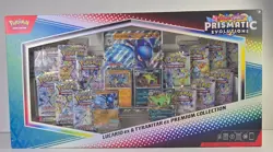 Pokemon TCG Prismatic Evolutions Lucario Ex + Tyranitar Ex Premium Collection - Image 3