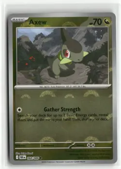 Axew Poke Ball Pattern 068/086 Holo - Black Bolt - Pokemon TCG NM - Image 1