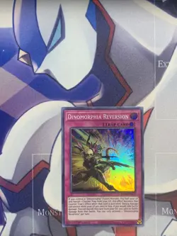 DINOMORPHIA REVERSION BACH-EN073 1ST ED BATTLE CHAOS YUGIOH (SUPER, NM) - Image 1