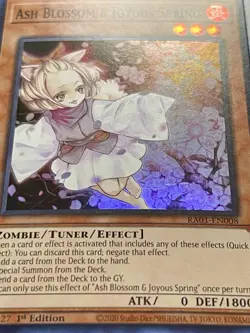 3x Ash Blossom & Joyous Spring + 3x Droll & Lock Bird | Super Rares | YuGiOh! - Image 2