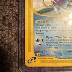 💦 Suicune Pokemon 4 Ever Wizards Black Star 53 Promo Card 4 EVER MP! - Image 5