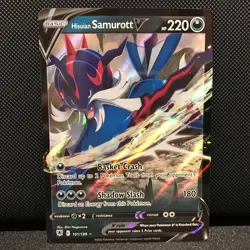 Hisuian Samurott V - 101/189 - Ultra Rare Astral Radiance Pokemon Card MINT - Image 1
