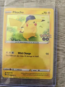 Pokemon Card - SEALED Pikachu Pokemon GO 028/078 HOLO GameStop Promo - Image 1