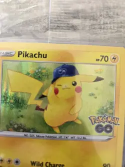 Pokemon Card - SEALED Pikachu Pokemon GO 028/078 HOLO GameStop Promo - Image 5