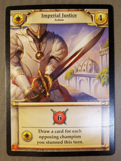 Hero Realms Promo Card Imperial Justice - Image 1