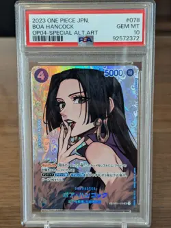 PSA 10 Boa Hancock SP Alt Art OP01-078 SP Japanese One Piece Card - Image 1