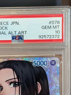 PSA 10 Boa Hancock SP Alt Art OP01-078 SP Japanese One Piece Card - Image 5