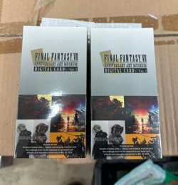 Final Fantasy VII Anniversary Art Museum Digital Card Vol 2 Booster Box x2 BNIB - Image 1