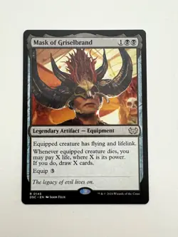 Mask of Griselbrand MTG Magic the Gathering Card NM Near Mint DSC - Image 1