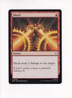 MAGIC THE GATHERING MTG MARVEL'S SPIDER-MAN SHOCK (#1) - Image 1