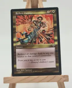 Reflect Damage Mirage Magic Karte MTG englisch (Reflektierter Schaden) - Image 1