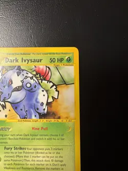Pokemon Dark Ivysaur 6 [Winner] 006/009 Best of Promos Regular NM - Image 5