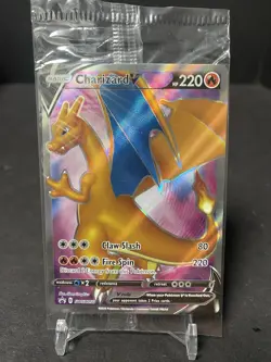 Charizard V FA 2020 Champions Path ETB Promo SWSH050 Sealed Pokemon LP - Image 1