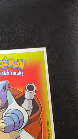 Tortank #09 Boomer 2000 Blastoise - Carte Pokemon - Wizards Dunkin - Occasion - Image 3