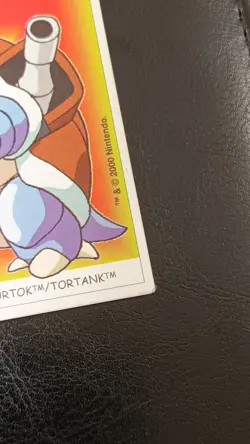 Tortank #09 Boomer 2000 Blastoise - Carte Pokemon - Wizards Dunkin - Occasion - Image 5