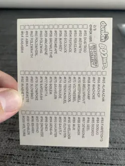 Carte Pokemon Dunkin Boomer #114 Saquedeneu 2000 Nintendo OCCASION - Image 3