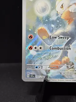 Pokemon Raboot 147/142 Stellar Crown Illustration Rare Full Art Holo Near Mint - Image 5