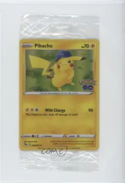 Pikachu (Sealed Promo) Holo Pokemon Sword & Shield Pokemon Go #028 - Image 1