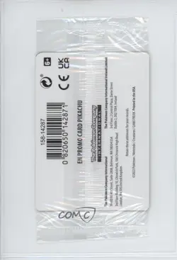Pikachu (Sealed Promo) Holo Pokemon Sword & Shield Pokemon Go #028 - Image 2