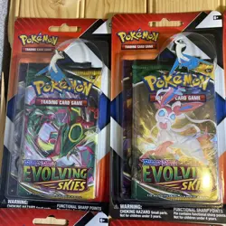 10x Pokemon TCG: Evolving Skies Latias/Latios 2-Pack Pin Blister - SEALED 820650851360 - Image 2
