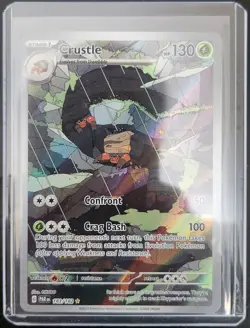 Crustle 183/182 Pokemon TCG - Paradox Rift - Illustration Rare - Near Mint - Image 1