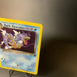Pokemon 1999 Dark Gyarados Holo PRE RELEASE Stamp SP Team Rocket Very Rare 8/82 - Image 2