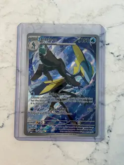 Inteleon 142/132 Illustration Rare IR Pokemon TCG Mega Evolutions - Image 1