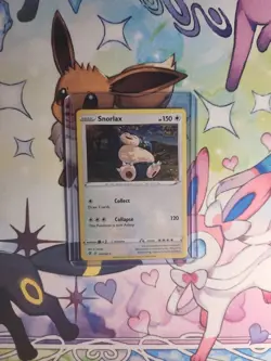2022 Pokemon 141/192 SNORLAX Rebel Clash Cosmos Holo Rare Promo NM - Image 1
