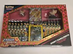 NEW Pokemon Crown Zenith: Shiny Zamazenta Premium Figure Collection - Image 1