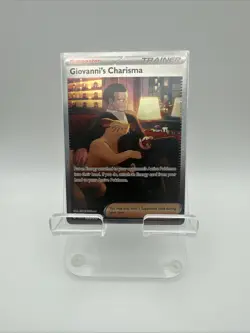 Giovanni's Charisma 204/165 - NM - Pokemon TCG - Image 1