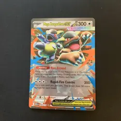 Pokemon TCG Mega Evolution Mega Kangaskhan EX 104/132 Double Rare - Image 1
