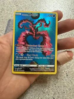 Pokemon TCG - Crown Zenith - Galarian Moltres SWSH284 Black Star Promo NM #2 - Image 2