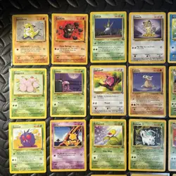 Vintage Base Set - Fossil - Jungle Mixed Card Lot Common Uncommon No Duplicates - Image 3
