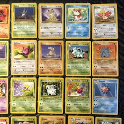 Vintage Base Set - Fossil - Jungle Mixed Card Lot Common Uncommon No Duplicates - Image 4