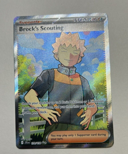 Brock's Scouting 179/159 Pokemon Card - Journey Together. Sold as seen - Image 2