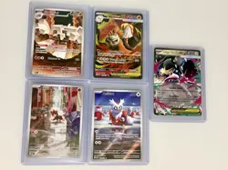 Pokemon TCG Mega Evolution EX X5 Card Bundle, Pack Fresh NM - Image 1
