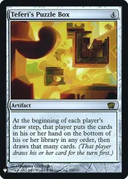 MTG English Teferi's Puzzle Box NM Foil Mystery Booster Retail Edition Foils - Image 1