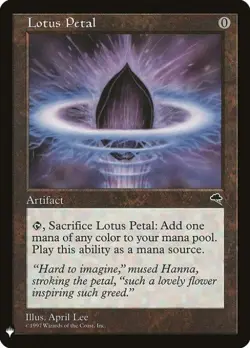 MTG English Lotus Petal NM Normal Mystery Booster - Image 1