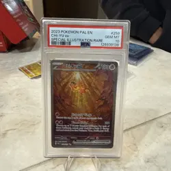 PSA 10 Chi-Yu ex 259/193 SIR Paldea Evolved Illustration Rare Pokemon Card MINT - Image 1