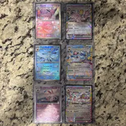 Pokemon TCG PRE EN Card Lot 18 Cards EX Double Rare & Pokeball Eeveelutions NM! - Image 3