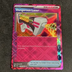 Pokemon TCG Dangerous Laser Ace Spec Shrouded Fable 058/064 English Holo Card - Image 1