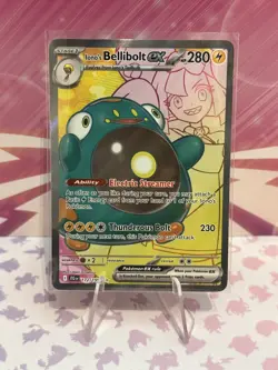 Ionos Bellibolt EX 172/159 Pokemon SV09 Journey Together Ultra Rare Full Art - Image 1