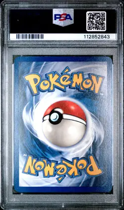 1999 POKEMON BASE SET UNLIMITED #1 ALAKAZAM-HOLO PSA 8 - Image 2