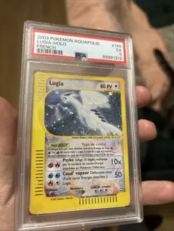 Carte Pokemon Lugia - Cristal Carte Holo Aquapolis - 149/147 - FR PSA 5 - Image 3