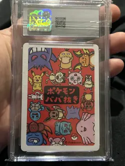 CGC 10 GEM MINT Pokemon Japanese Charmander Old Maid Playing Card - Image 4
