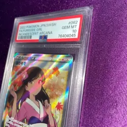 PSA10 Furisode Girl SR 082/068 Incandescent Arcana Pokemon Card - Image 4